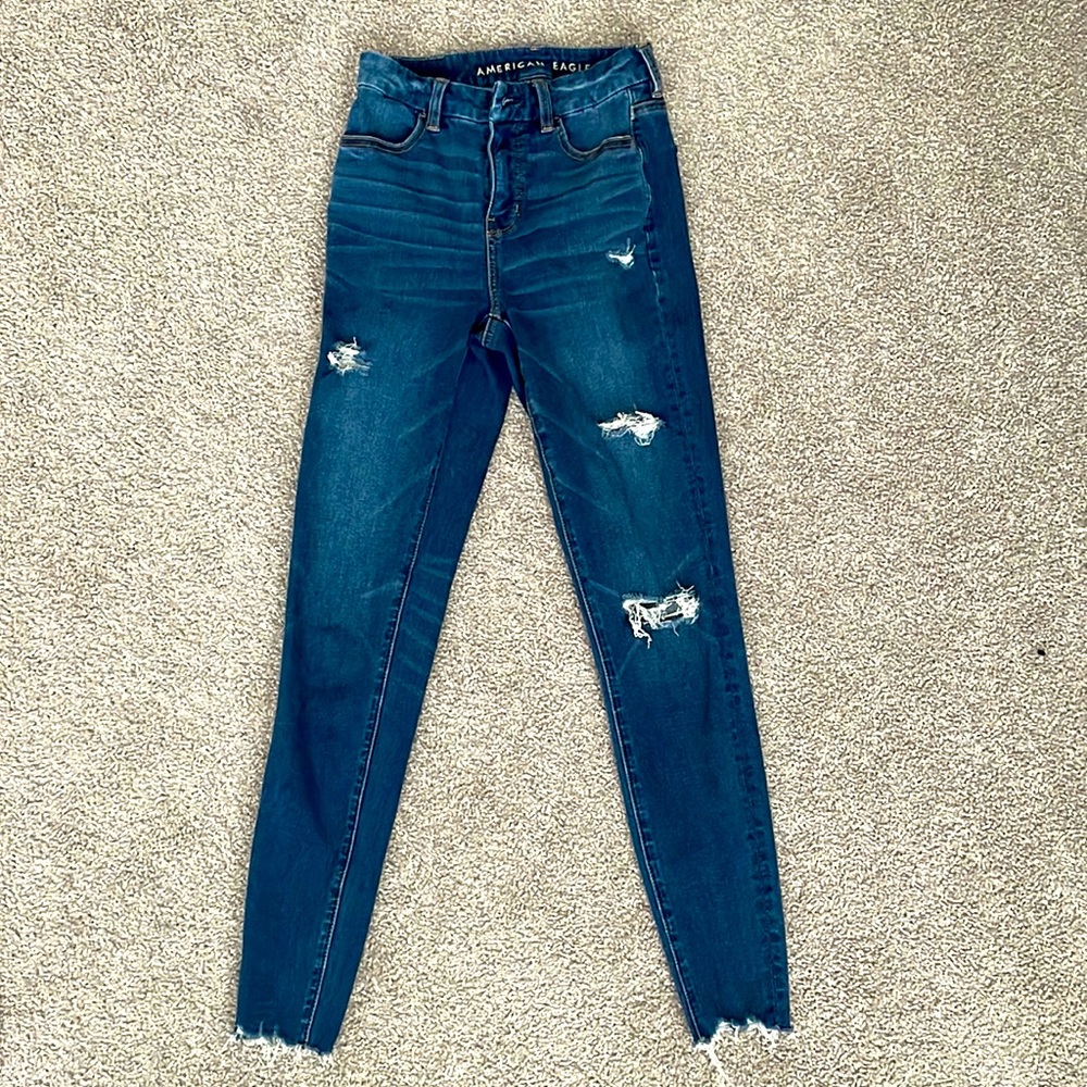 Ripped skinny jeans - American Eagle